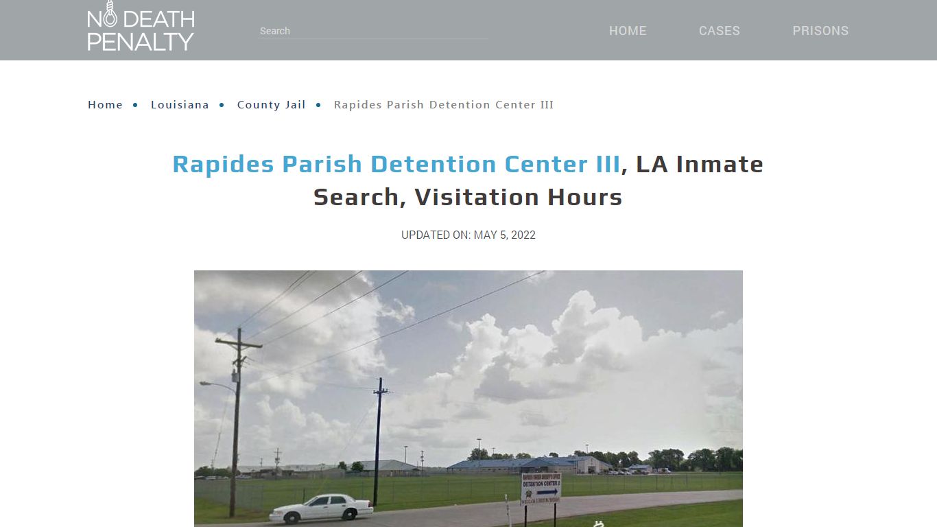 Rapides Parish Detention Center III, LA Inmate Search ...